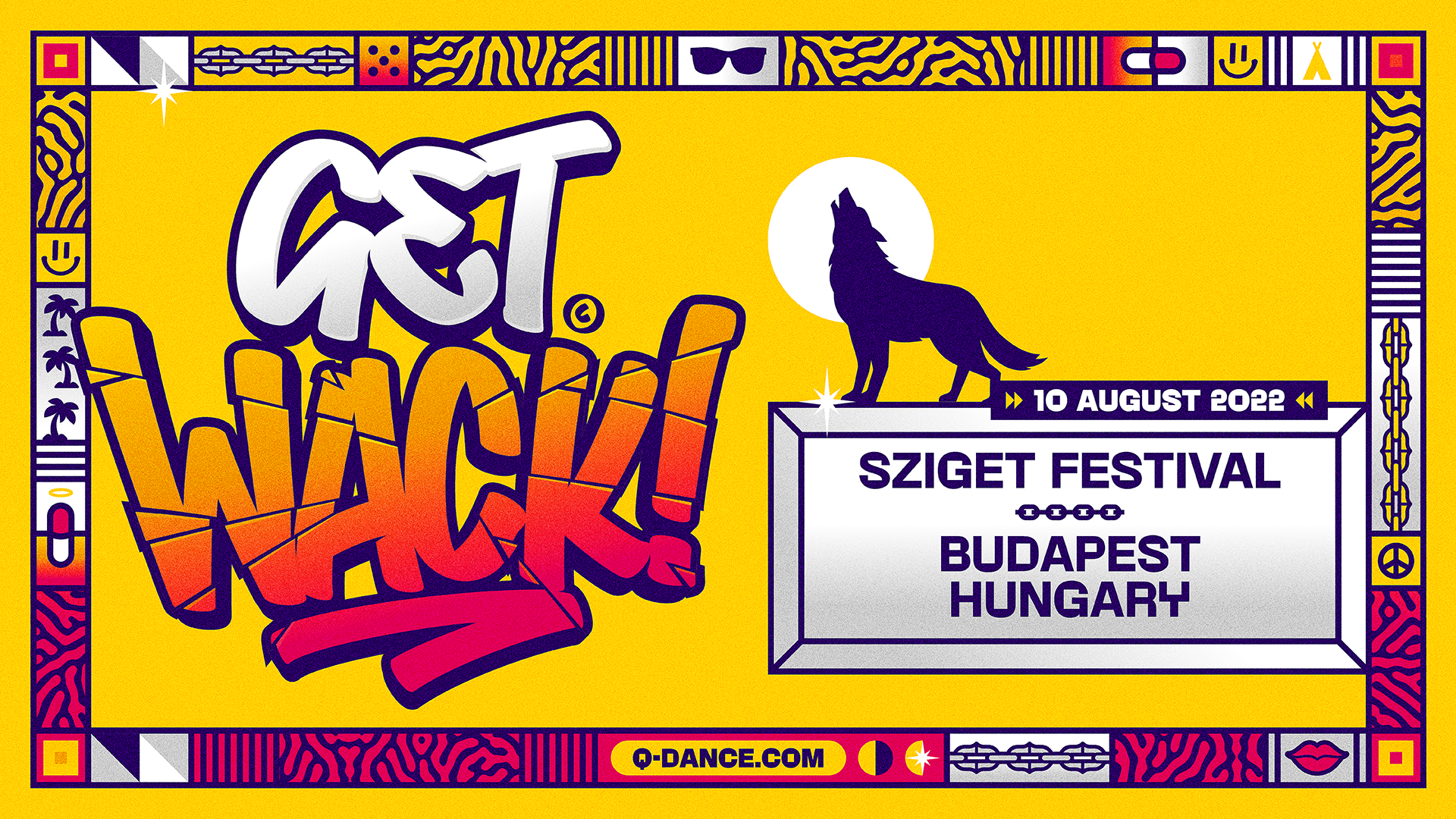 Q-dance | Q-dance presents GET WACK! at Sziget Festival