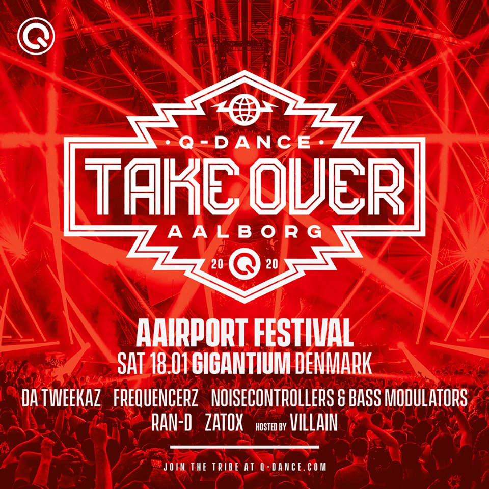 Q-dance | Q-dance Take Over at Aairport Festival 2020 | Line-up